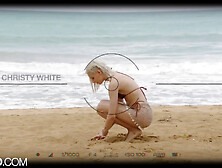 Kelly & Christy Have Beach Sex