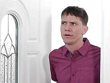 Stepson sabotages his MILF stepmother Ryan Keely’s date plans