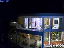 Merry Pie and Jia Lissa on a white bed lesbian, lesbian vibrator and lesbian dildo