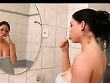 Big boobs in the Bath