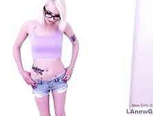 New hot Blonde sucks dick and fucks at modeling audition (Alice Pink,  Alice Pink)