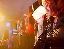 Cfnm dance floor sucking