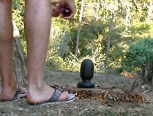 Caterpillar Dildo In Ass And Anal Fisting