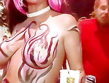 Crazy pornstar in incredible striptease, blonde porn clip