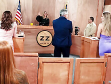 Sexcourt! A Case Of Tit For Spat Natalia Starr,  Chantal Danielle Brazzers