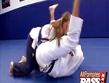 Judo Sessions Becomes A Blowjob Show For Megan Fenox