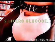 2 Liters Glucose + 1380Cc Silicone Bulge