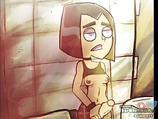 [Sam's Fap[p] Break Commission ]Danny Phantom Futanari Animation VA :