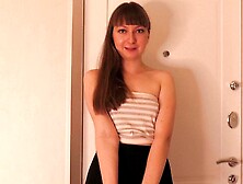 My Mistress Left My House without Panties and with Cum in Her Pussy After Passionate Sex