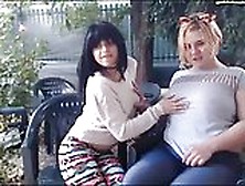 2 Russian Girls In Public