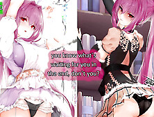 Big ass competition in the Fate series with breath play and sound effects