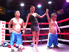 Midget Boxing In Thailand Lead To Sex With The Sexy Asian Ring Girl