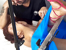 Well-endowed gynecologist has his way with a cuckold's wife during her exam