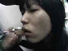 Charming Japanese Girl Puts Her Amazing Blowjob Abilities I