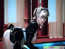 3d manga maid screwed by victim master of the house