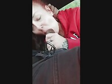 Public car head almost caught