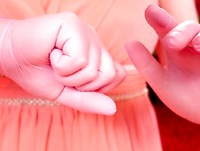 ASMR clip: medical gloves sexy sounds,  snaps,  teasing