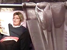 Hidden cam Babs mag wank in pantys