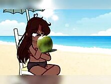 My husband and I went to the bathroom