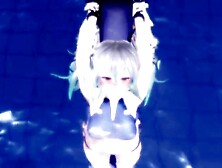 Chained Underwater Pole Drowning