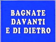 Bagnate Davanti E Di Dietro