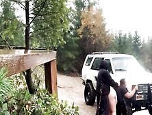 Milf Gets Banged Inside The Rain