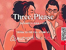 ASMR Audio Porn: First Time FFM Threesome