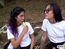 Rebellious Teen Girls Have Lesbian Sex (18+)