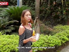 LETSDOEIT - Colombian Teen Picked Up From The Street For Some Screw