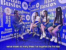 Sex Class And Lesbian Threesome With Powerful Squirt With Alanna,  Emma And Anna - Juan Bustos Podcast 20 Min