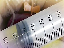 Amateur Porn Gay Doctor Injects Half A Liter Of Liquid Into His Scrotum