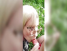 Real Dogging Sex Cum Floozy Aluna In The Park.