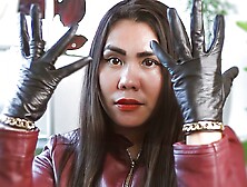 Leather Fetish Asmr With Gloves