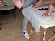 Wife Pays For Home Massage With Ass While Cuckold Watches