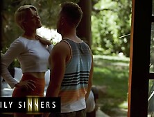 Kit Mercer Is A Naughty Milf That Loves Sucking Her Stepson Vans Cock