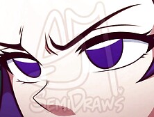 Demon slayer tames a demon