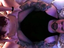 Step-Brother Catches Stepsister In The Shower While She Fingers Herself