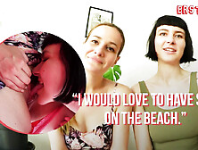 Ersties - Hot Lesbians Sally & Delfine Do Naughty Things In a Room