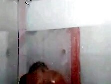 I like to shower and masturbate with my favourite toy,  the water and the dong are a delight at the sa