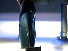 Eva Amurri striping,  nude scene in Californication