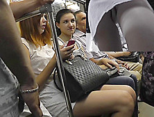 Nice upskirt (fake) videos filmed in the local subway
