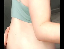 Teenie Cumslut Swallows & Rides Stranger Butt School Vending Machine