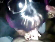 MILF Sucks Off Two Young Cocks