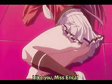 Hentai nympho fits cock up her slit for a fuck