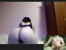 Chatroulette - sexy brunette love sperm