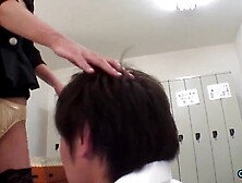 They were smokin' smokes during their lunch break and thereafter engaged in raunchy intercourse with an gracious woman.