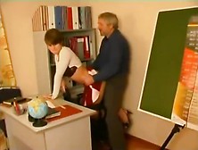 Superb Russian Teen Fucked By Teacher