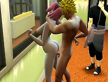 Naruto Fucks Sakura Anal in Front of her Cuckold Husband Sasuke wants to kill Naruto
