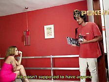 I helped the high-class escort with her problem and got a hawt,  unprotected screw for free.