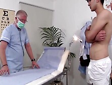 The Campus Doctor Reprimands And Cleans The Teen Boys Dirty Smelly Smegma Filled Uncut Cock 5 Min